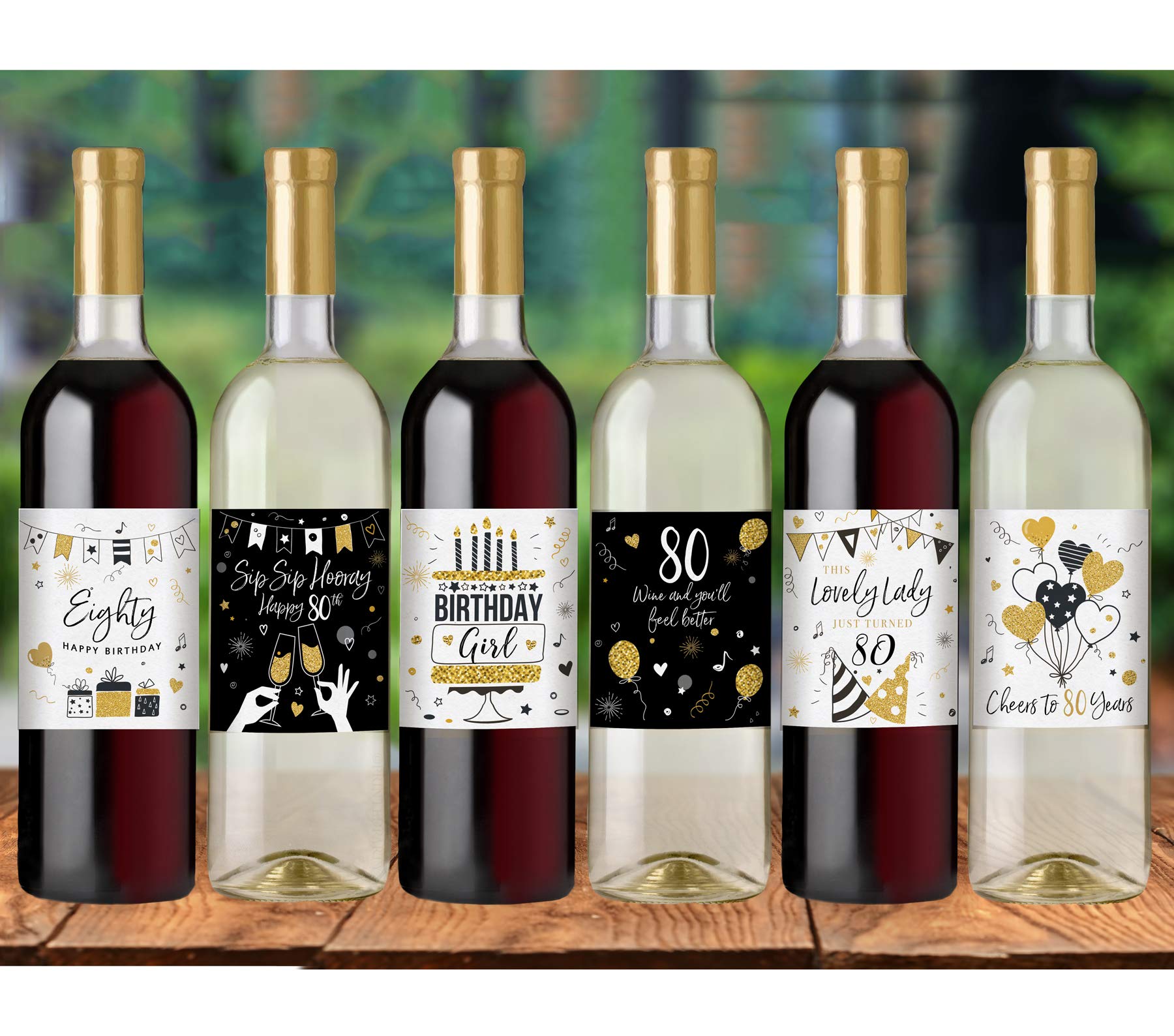 80 Étiquettes Personnalisables Pour Bouteille De Vin - Papier Kraft - Idéal Mariage, Anniversaire, Cadeau