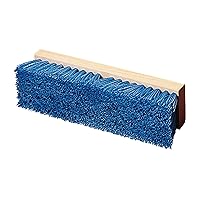 Vista 3 de Carlisle FoodService Products 36193P14 Cepillo de limpieza de cubierta de polipropileno de 10 pulgadas de color azul