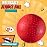 18-Inch Big Balls for Toddlers and Kids - Pack of 40 Inflatable Giant Balls for Kids with Hand Air Pump, Big Bouncy, Sensory Play, Stress Toy, Knobby, Large Playground, Recess, Games for Children