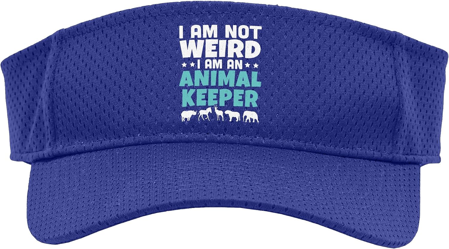 Animal Keeper Gift Idea Animal Shelter Keeper Animal Sport Sun Visor