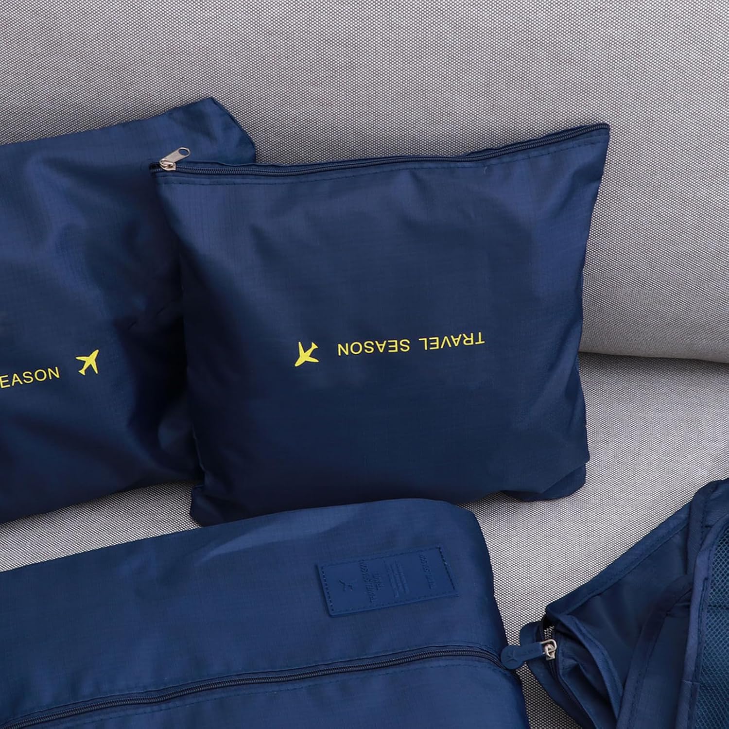 Nylon Waterproof Travel Storage Bag Organizer Portable Set 7pcs image 4