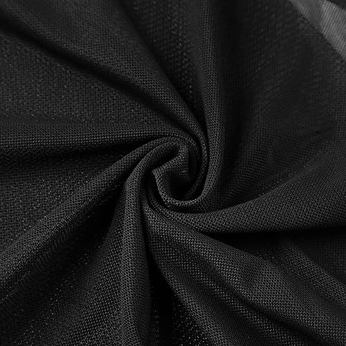 Miniatura 5 de Zzalalana Conjunto de lencería babydoll de talla grande para mujer, camisón y tanga de malla transparente, camisón de encaje para juegos sexuales