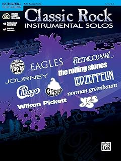 Classic Rock Instrumental Solos: Alto Sax, Book & Online Audio/Software (Pop Instrumental Solo Series)