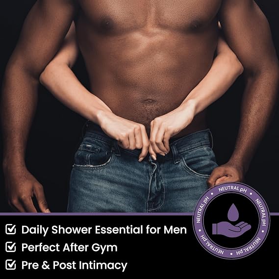 Skin Elements Men's Intimate Wash Combo | Tea Tree Oil (Classic)+Passion Fruit | Controls Unwanted Sweat & Bad Odor | Refreshes Intimate Area | 240 ml | Pack of 2