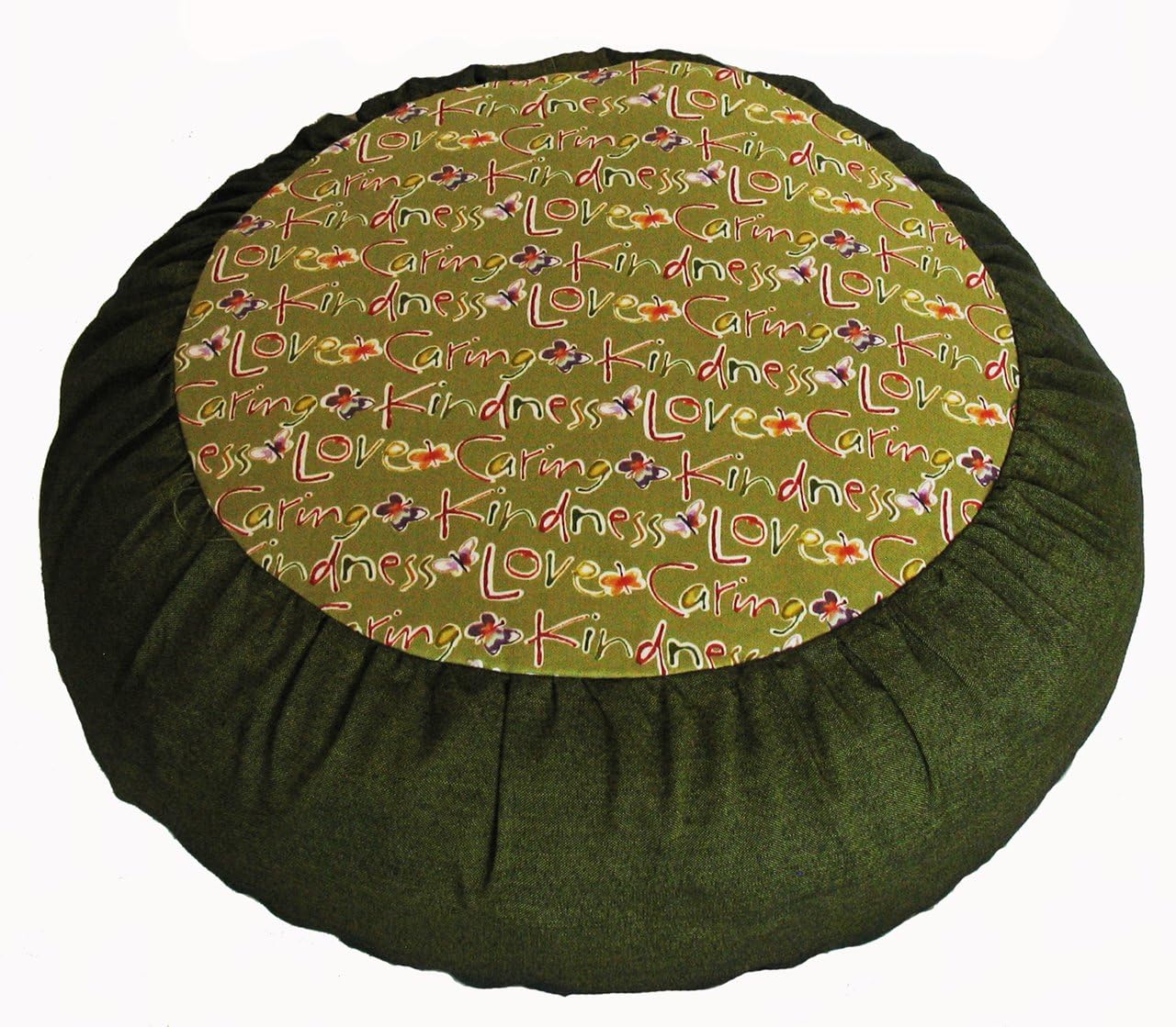 Meditation Cushion Zafu Pillow - Limited Edition - Loving Kindness