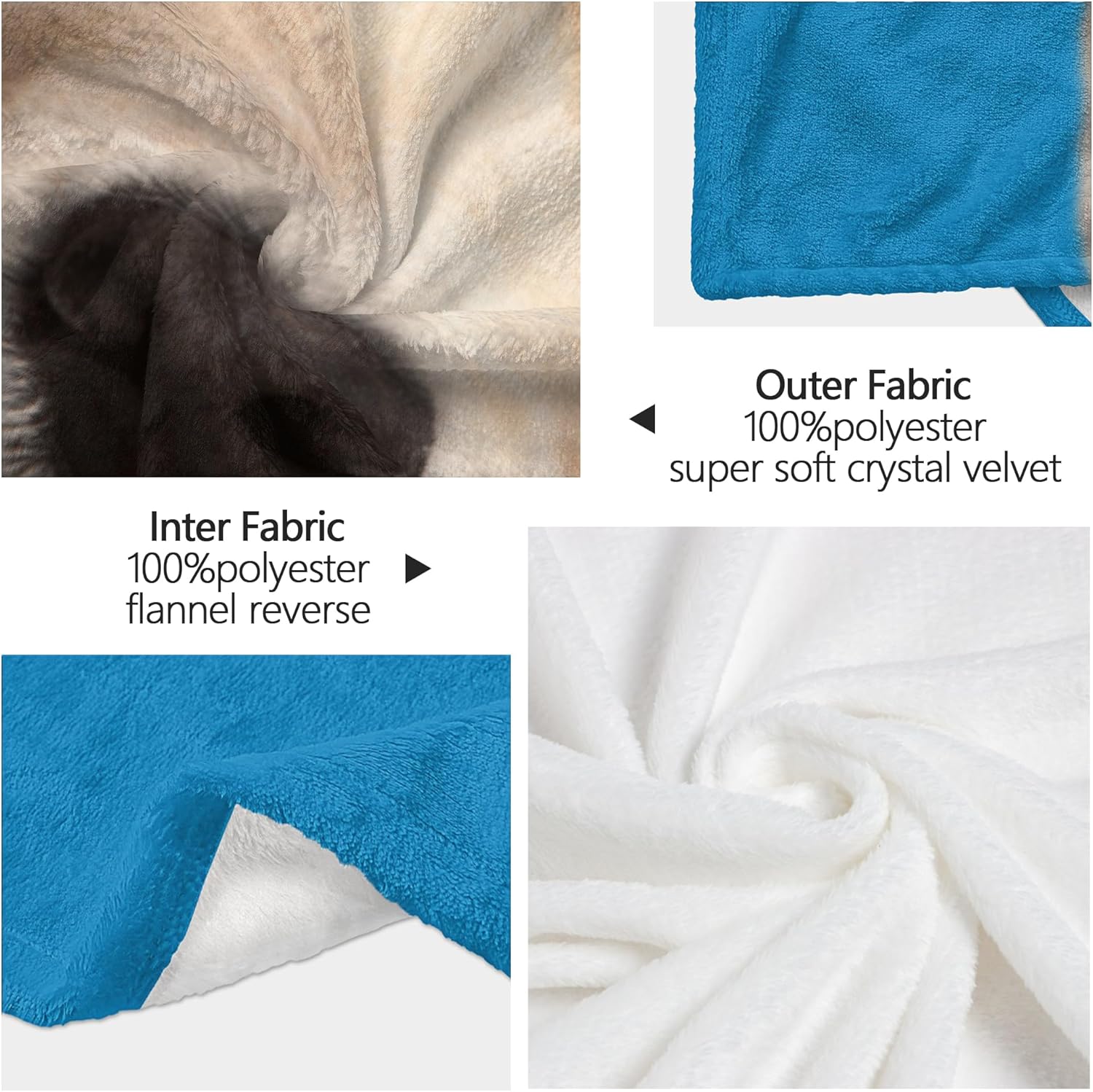 Ship Next Day, Personalized Dog Blanket with Picture Name, Custom Pet Memorial Remembrance Loss of Dog Sympathy Gifts, Pet Memorial Gifts for Dog Lover - Image 6