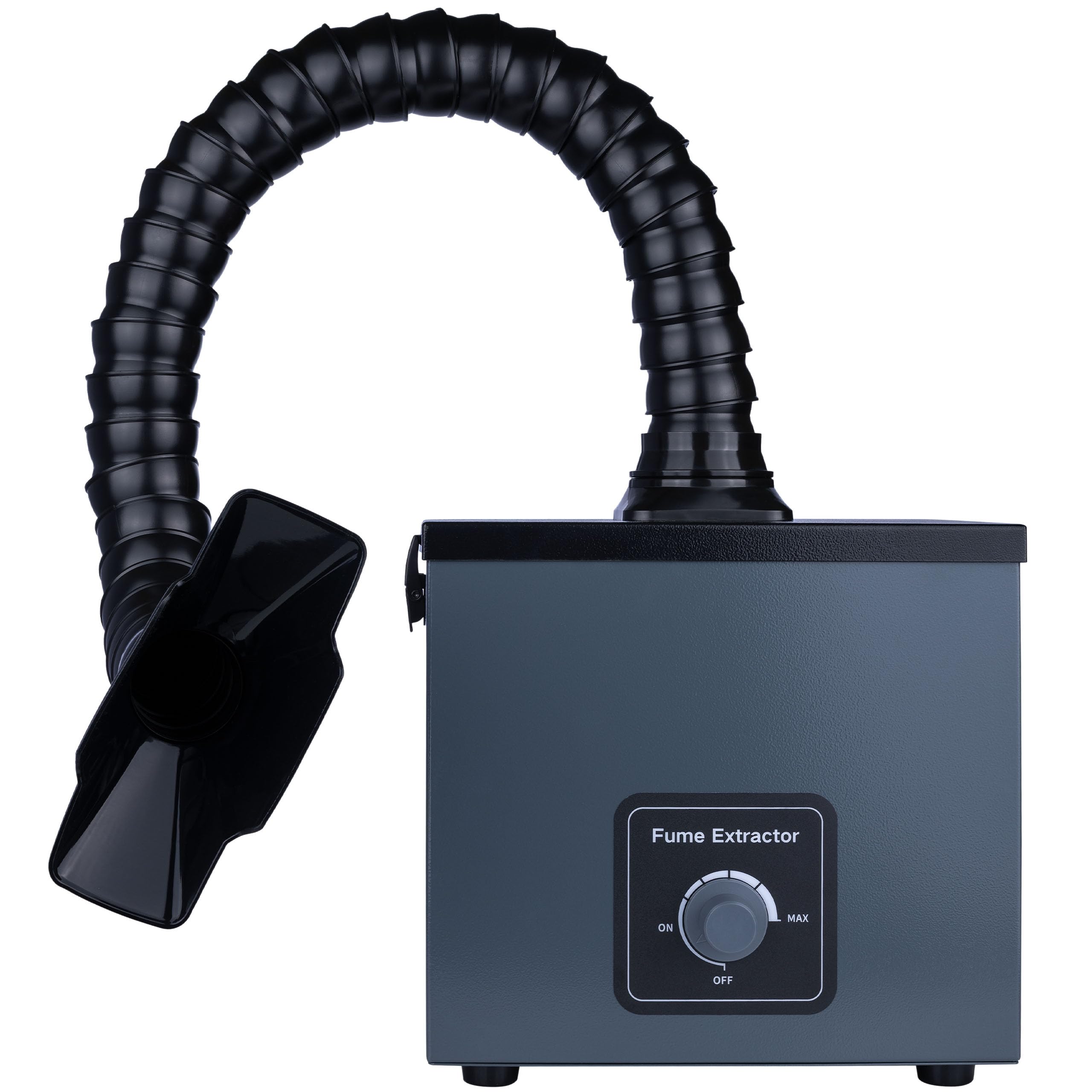 Rosfix Estrattore Fumi SR80 – 80W, 160 m³/h, Filtro HEPA 99,97%, Tubo 0,75 m, Ø50 mm | 2 Stadi Filtrazione | Saldatura, Laboratorio, Officina | Aspiratore Fumi Professionale