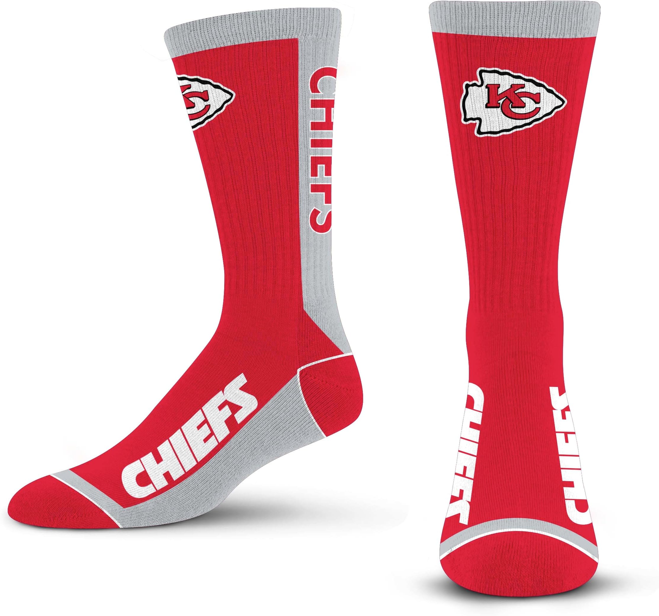 fuzzy chiefs socks