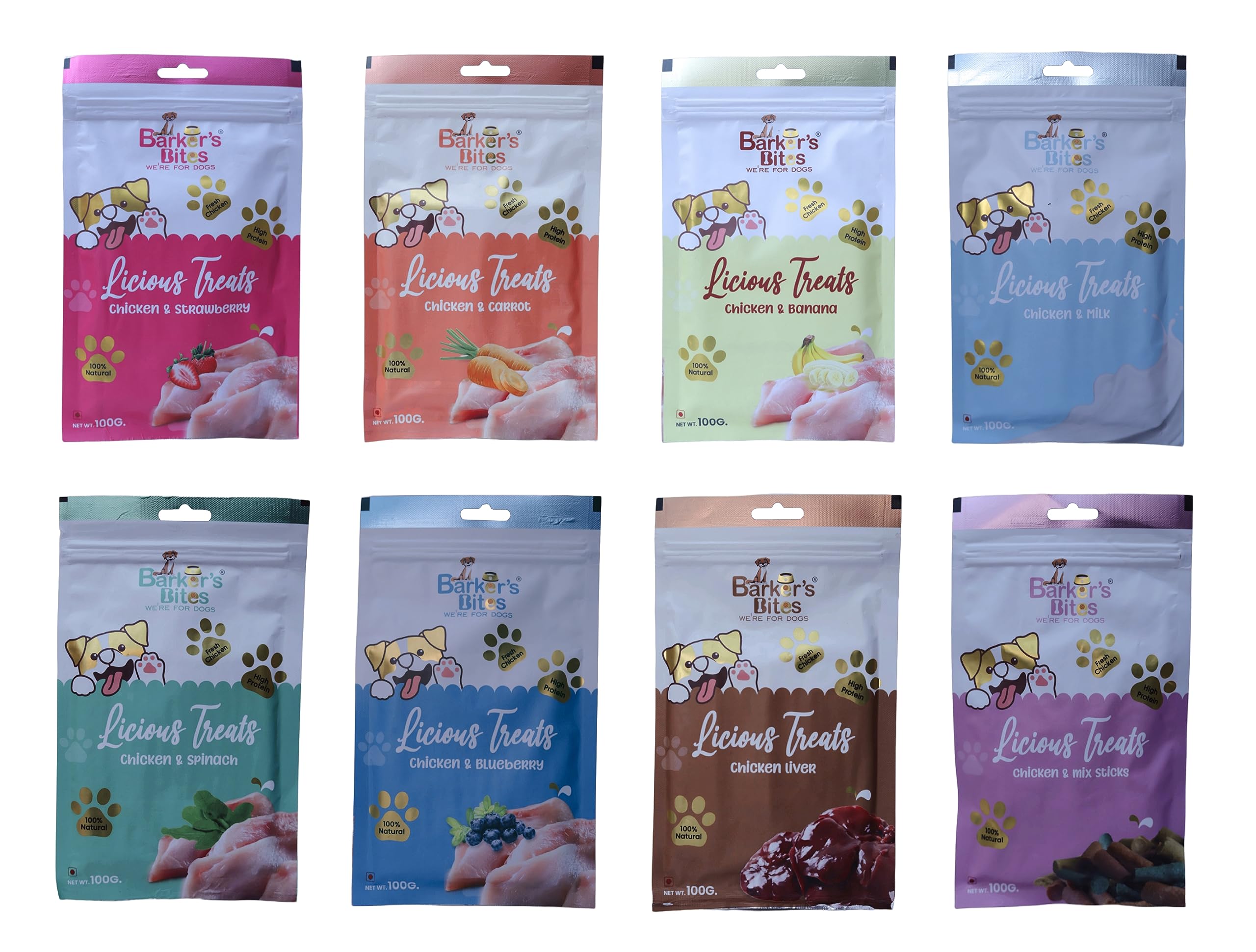 BARKERS BITES Dog Treats Real Stick Chicken Food with Spinach, Blueberry, Carrot, Strawberry, Banana,Liver, Milk,Mix Flavor (Pack of 16) (B0CFF5269K) Amazon Price History, Amazon Price Tracker