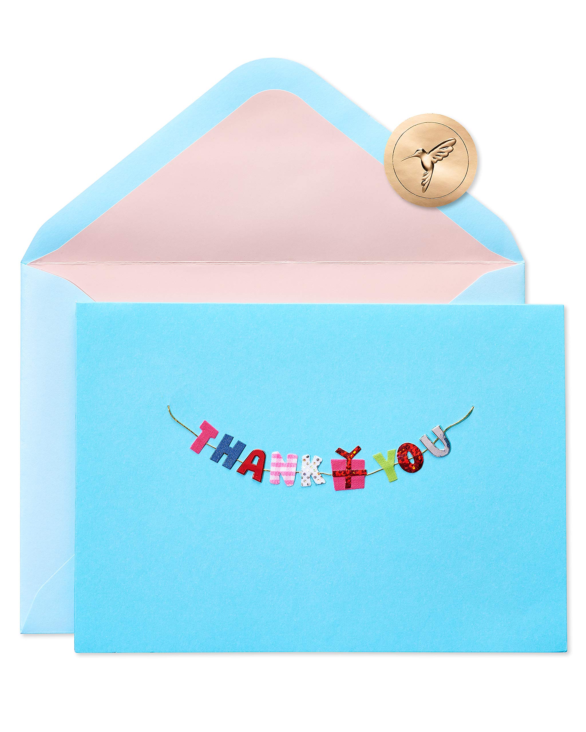 Papyrus Blank Thank You Card (Thank You Banner)