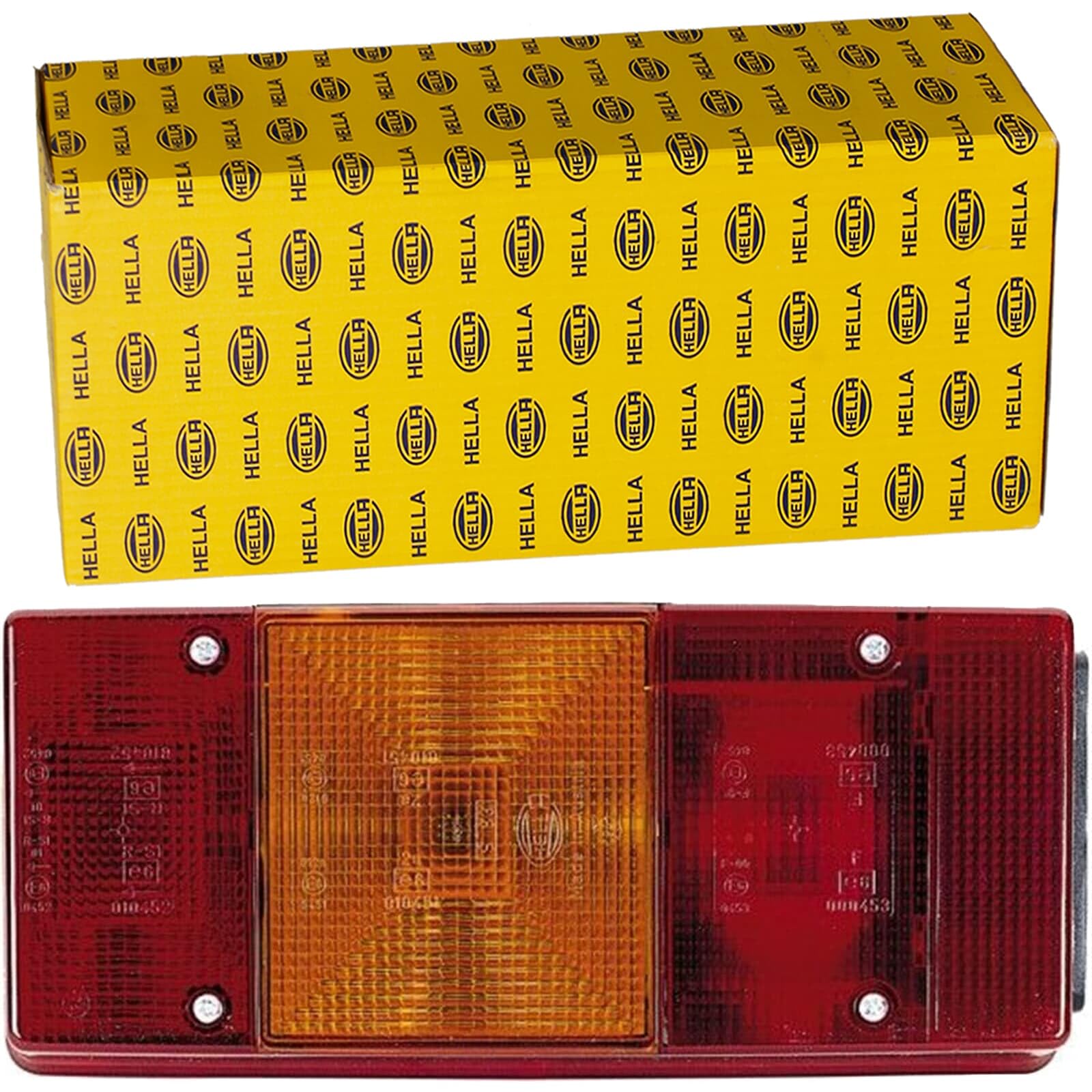 HELLA 2SE 007 547-041 Rearlight - Bulb - 12V - mounting - Lens Colour: Red - Plug: Blade Terminal - right - Quantity: 1