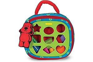Melissa and Doug's Take-Along Shape Sorter: Ultimate Sensory Fun for Budding Learners