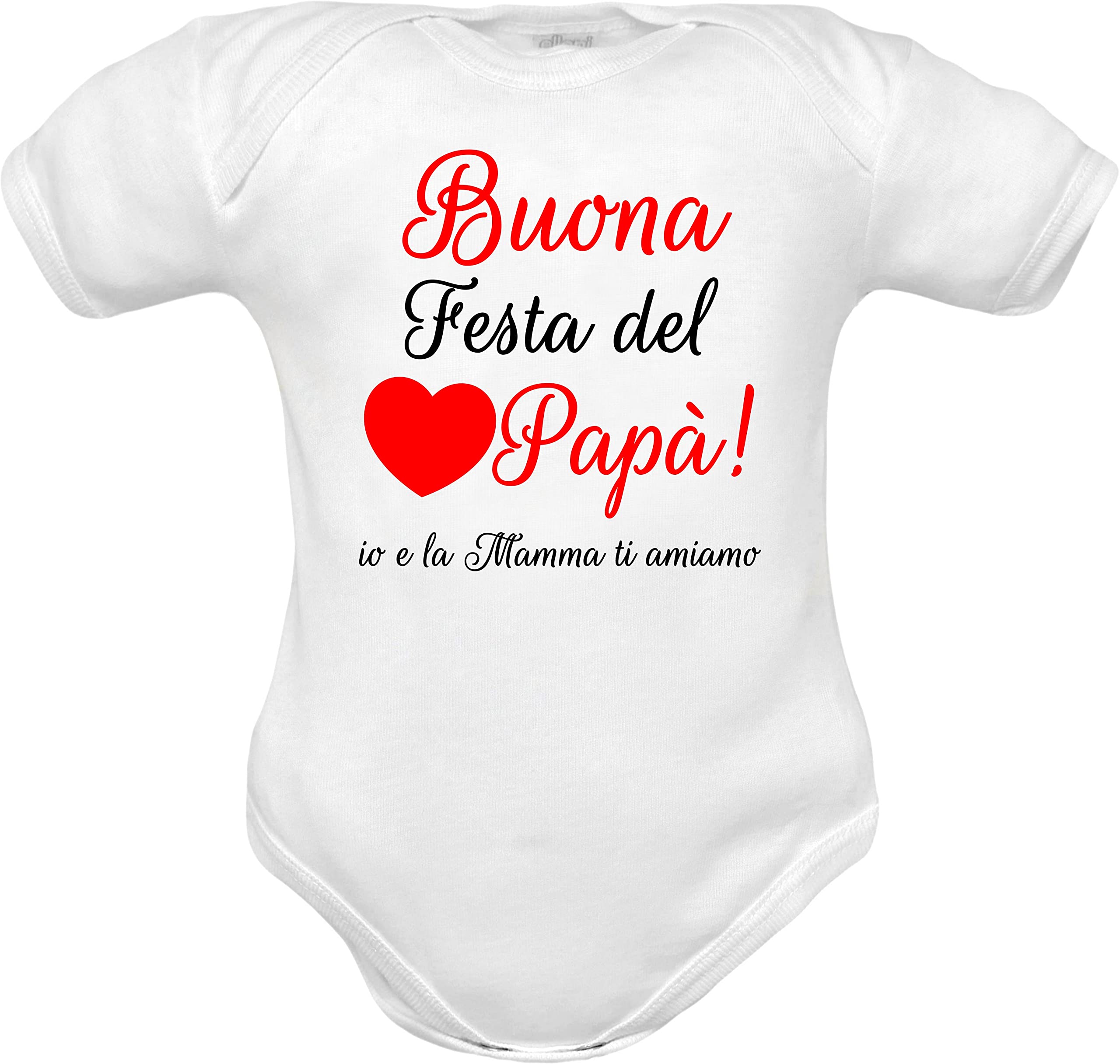 Body e tutine neonato divertenti compleanno papà e mamma zia zio nonno nonna padrino madrina manica lunga, corta e canotta