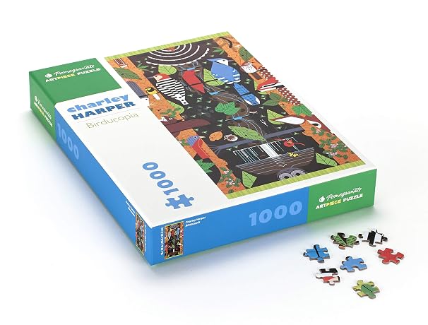 Charley Harper Birducopia 1,000-piece Jigsaw Puzzle (Pomegranate Artpiece Puzzle)