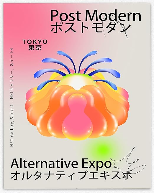 Japan Art Post Modern Decor Art Expo Posters Famous Art