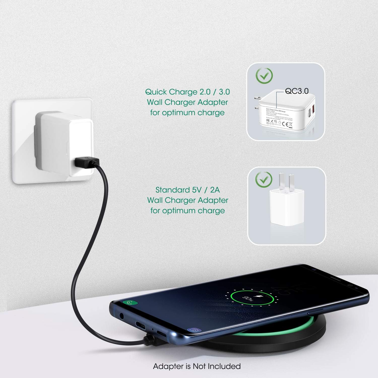noot products Charging Cable for Samsung Galaxy S7/S7 Edge/S6/S6 Plus/S6 Edge/S4/S3/Note 5/Note 4/J7 V/J3 Eclipse/J3 Emerge/J7 Perx/Amp Prime 2/Halo/J7-6FT Feet Micro USB Charger Cord Charge