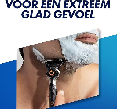 Gillette ProGlide Power men's wet shaver, shaver + 1 razor with 5 layers of blades, gift for men