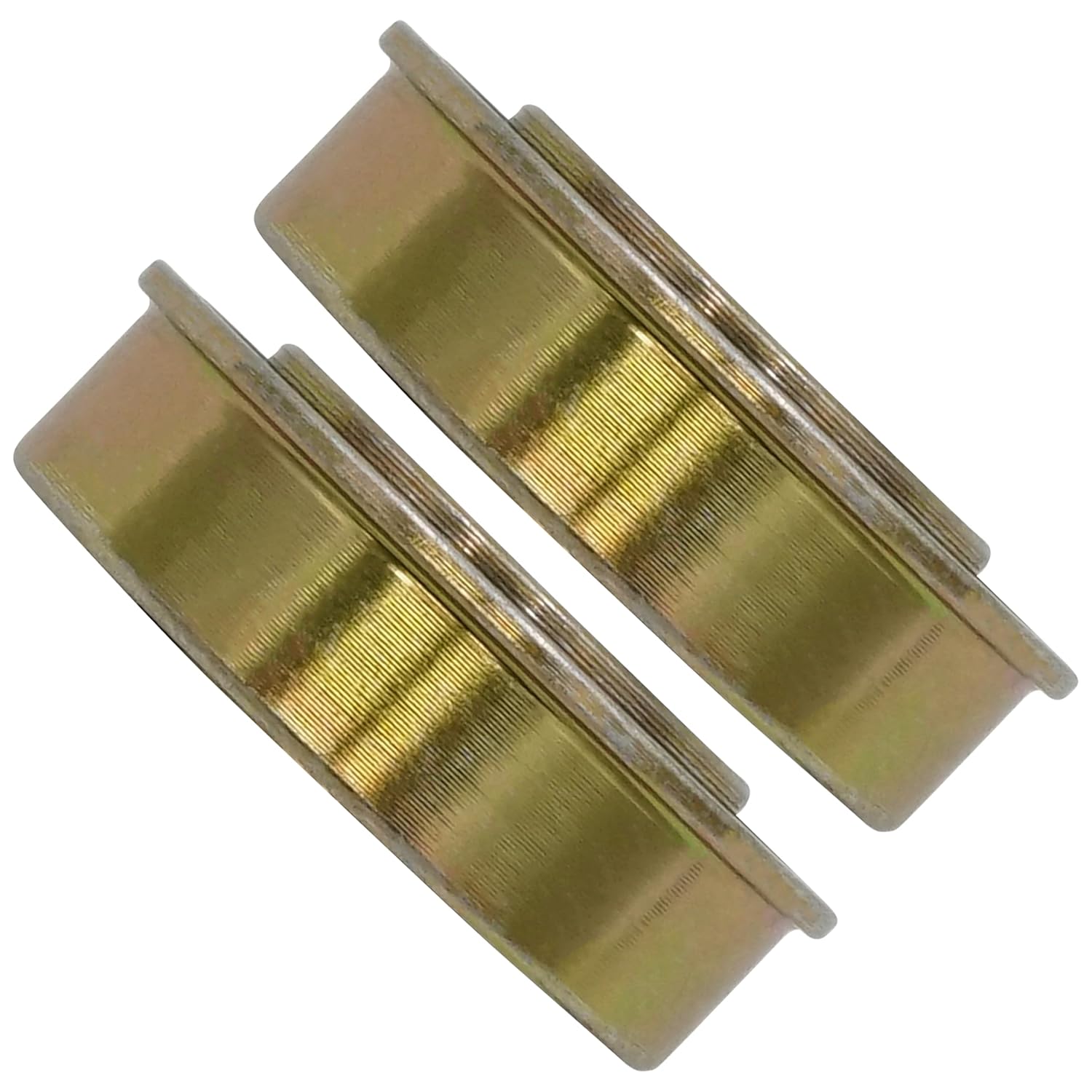 Caltric Front Wheel Fork Flanged Bearings Compatible with Husqvarna EZ17 EZ21 EZ22 EZ24 EZ4216 EZ4217 EZ4220 EZ4624 EZ4819 Mower