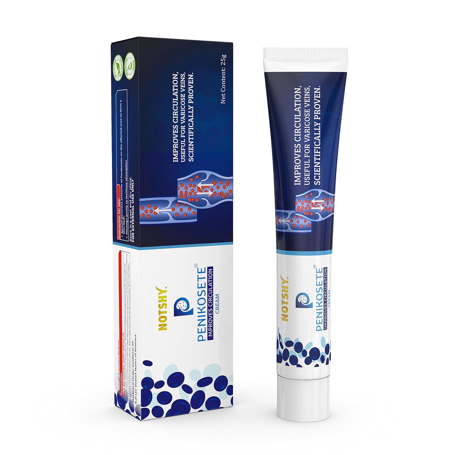 PENIKOSETE Cream Ayurvedic Solution For Management Of Varicose Veins