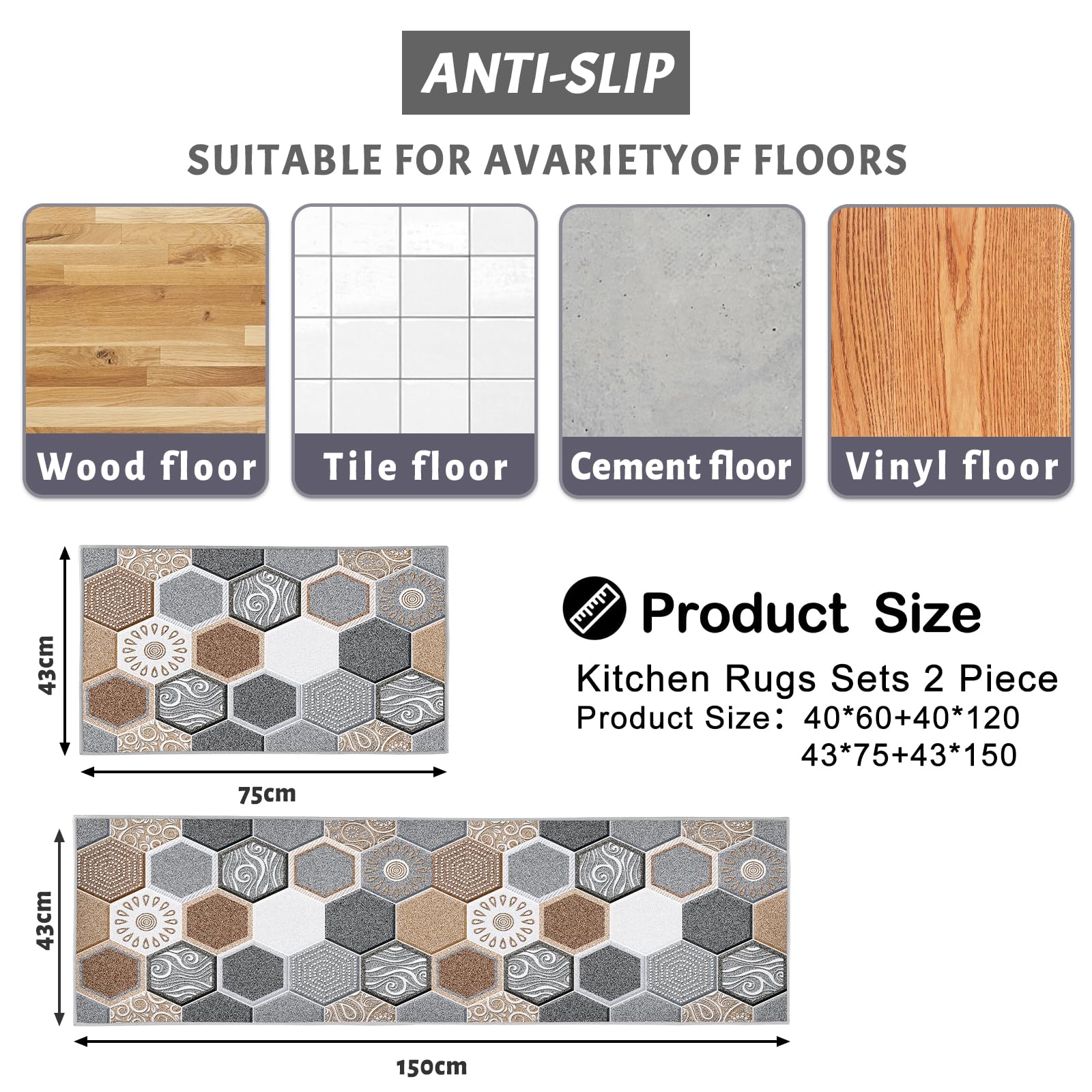HSGLGNA Kitchen Rug - Image 3
