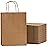 RACETOP Gift Bags 25Pcs 8x4.5x10.8 Inch Brown Paper Bags with Handles Bulk, Brown Kraft Paper Bag, Retail, Party, Shopping, Favor