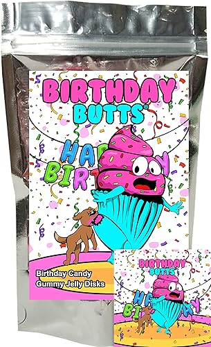 Vista 35 de Zombie Butts - Caramelos de jalea de frutas con sabor a manzana verde, divertidos rellenos de calcetines navideños, regalo gracioso para Colillas