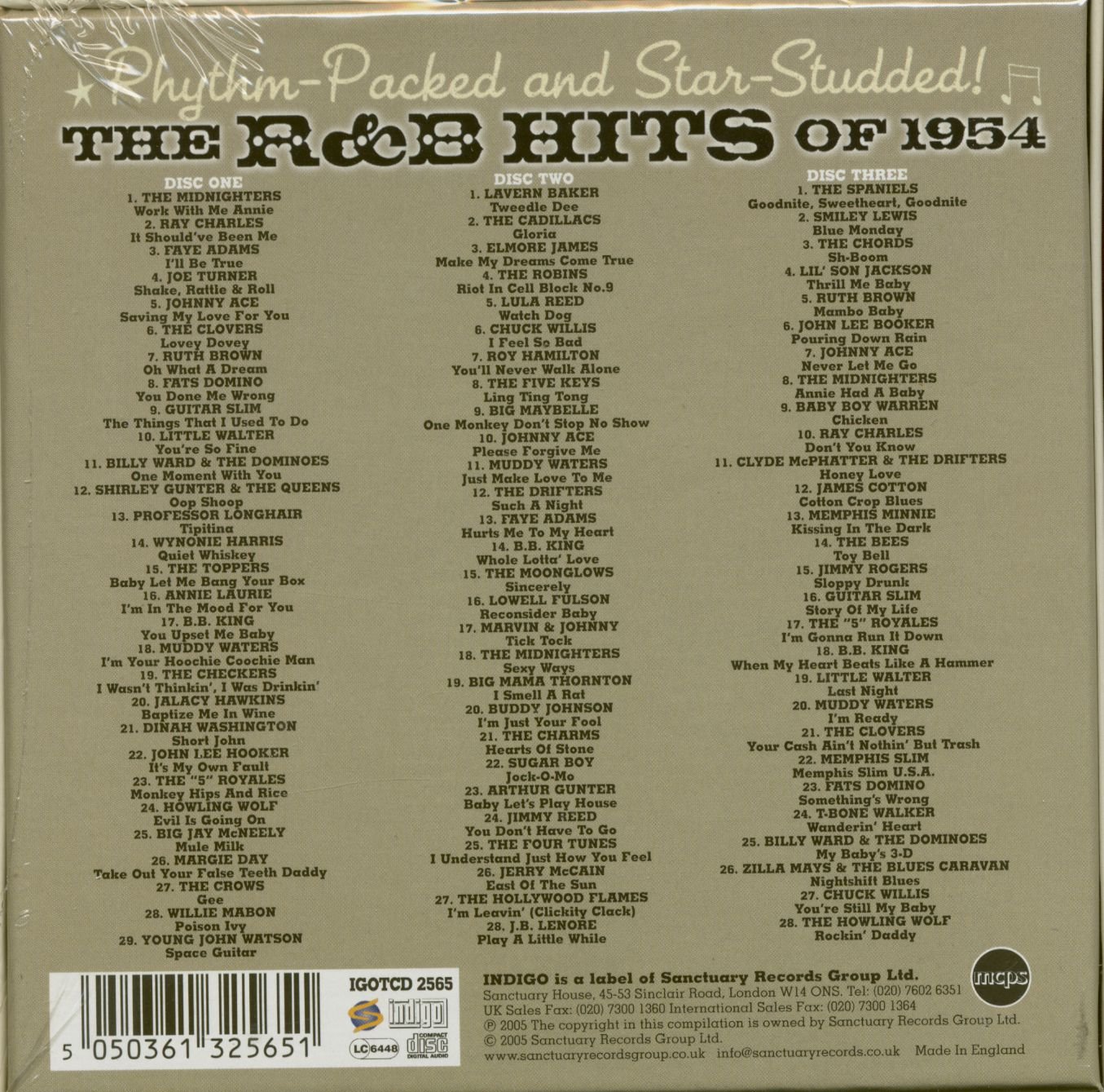 The R&B Hits of 1954