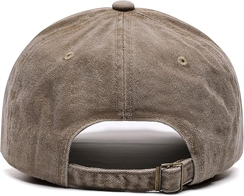 Miniatura 6 de OCIOVAN Gorras de béisbol para hombres y mujeres, bordadas para mujer, con bordado "Want Me Fish Fear Me", gorra de camionero ajustable, de algodón,