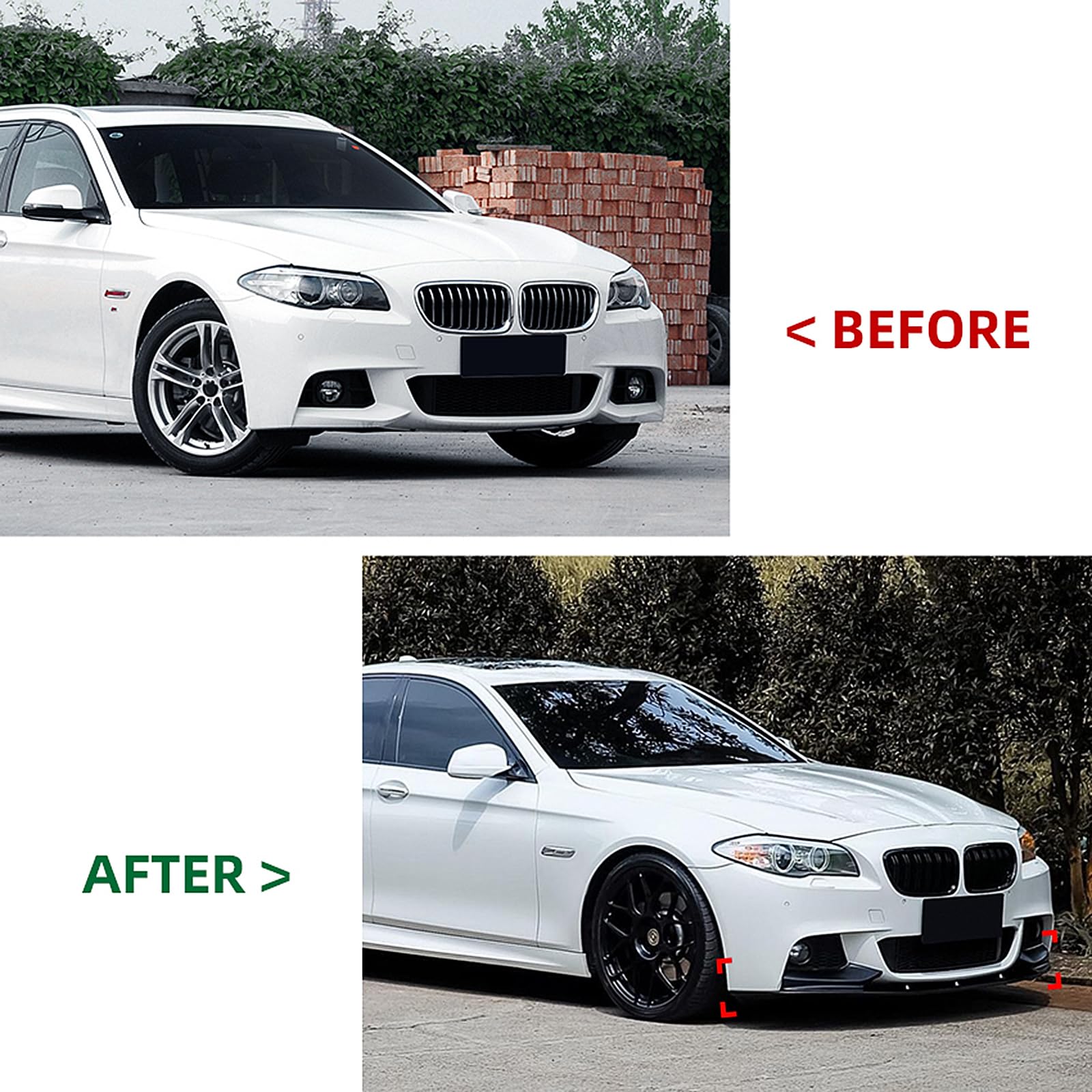Amazon | BMW 5シリーズ F10 F11 M Sport 2011-2017用フロントバンパー