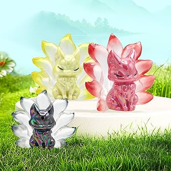 Amazon.com: Zaleny Nine-Tailed Fox Blind Box Collectible Kawaii