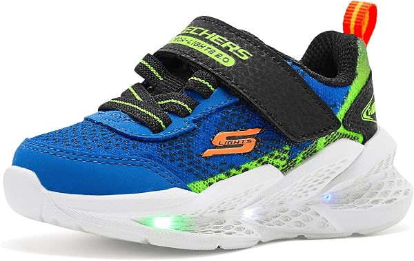 Skechers Meteor-Lights 2.0 401490NBLBK, Scarpe Sportive Neonato - 1