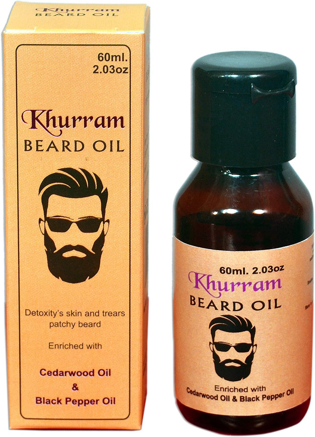 Khurram Beard Growth Oil- 60ml