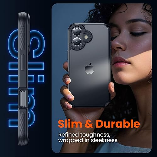 Miniatura 385 de Funda para iPhone 12, a prueba de golpes, para iPhone 12 Pro, protección contra caídas de grado militar, parte trasera dura, delgada, translúcida