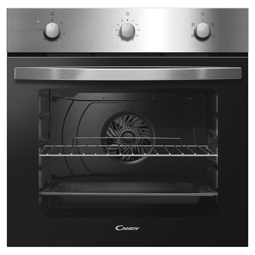 Immagine del prodotto Candy Idea FIDC X502 Forno da Incasso, Elettrico, 65 Litri, Supporto per Griglie, 5 Funzioni, Convection Fan, Classe A, Acciaio Inox, LxPxA 59.5x56.8x59.5 cm