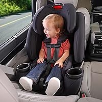 Vista 8 de Britax One4Life - Asiento convertible todo en uno para auto, 3 en 1, silla y asiento elevador con instalación ClickTight, capacidad extendida hacia