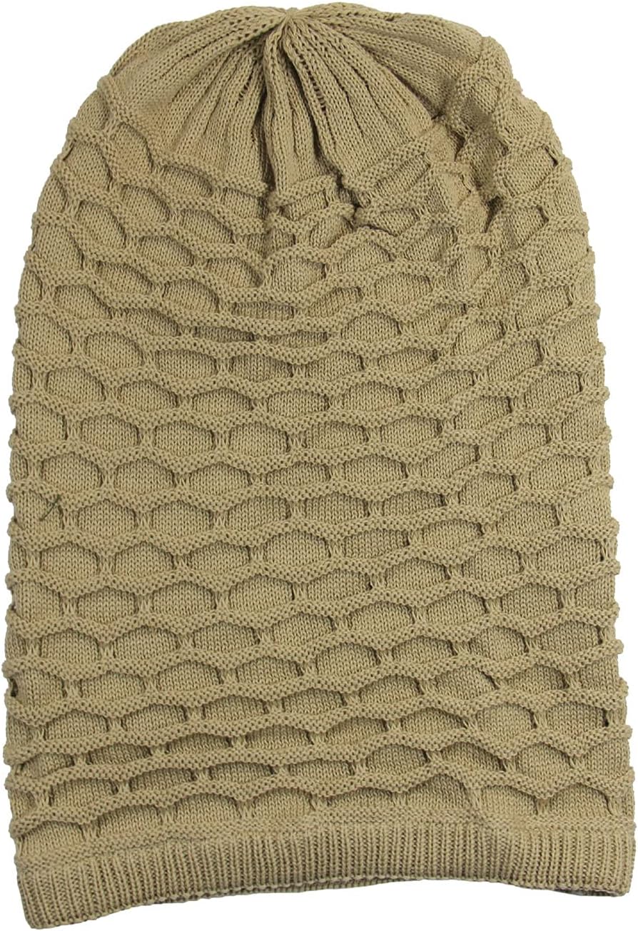 Long Knit Dreadlocks 100% Cotton Beanie/Visor