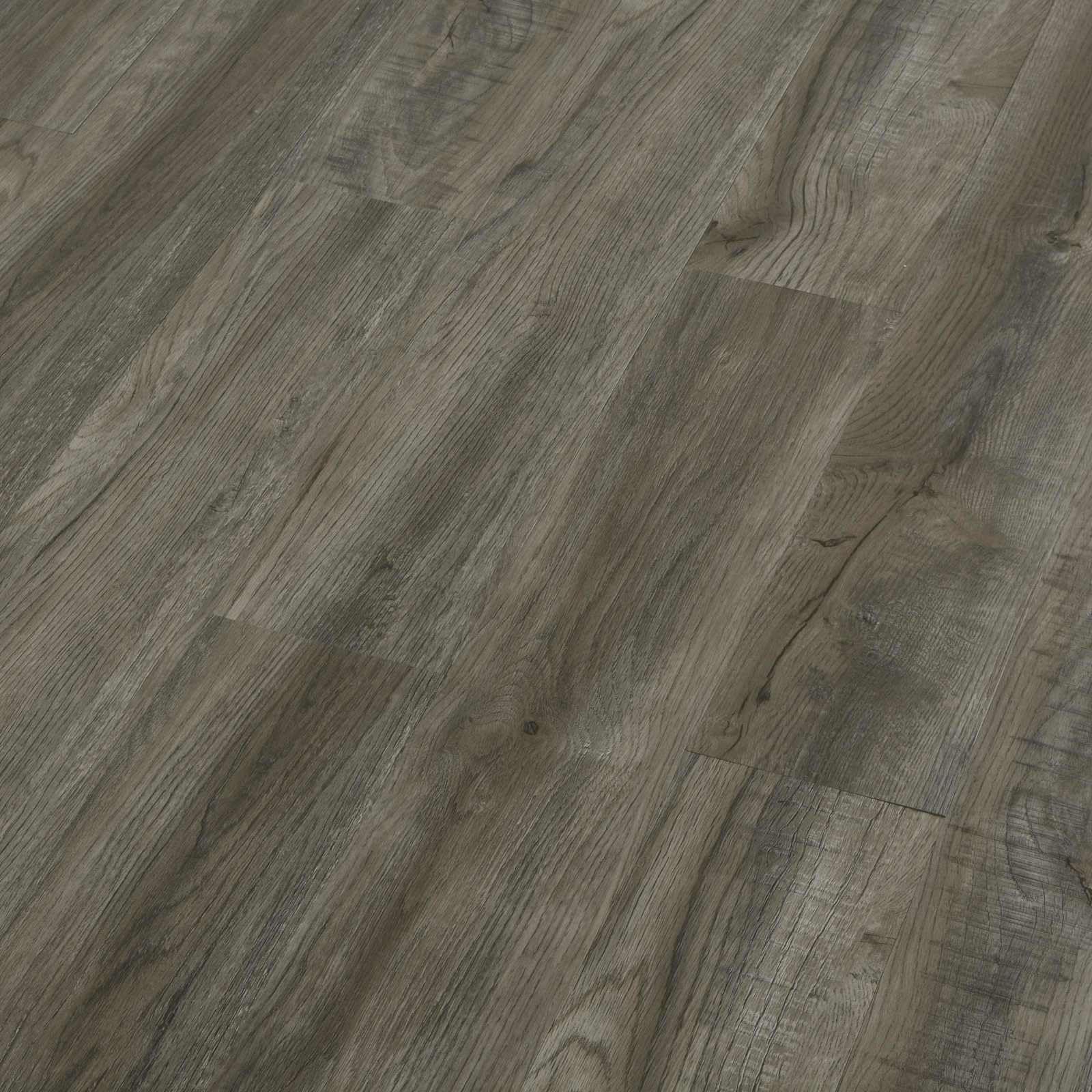 vidaXL Planches de Sol Autocollantes Gris et marron 4,46 m² 32 pièces