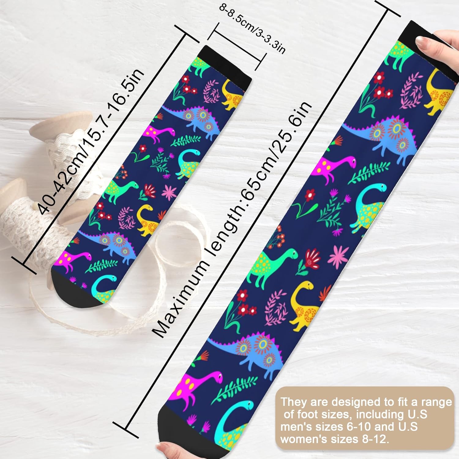 Funny Crazy Socks for Men/Women Gifts,Unisex Novelty Casual Crew Socks - Image 4