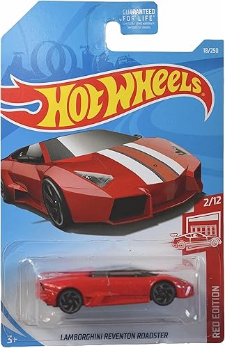 Hot Wheels Lamborghini Reventon Roadster, Edición roja 212 rojo 18250