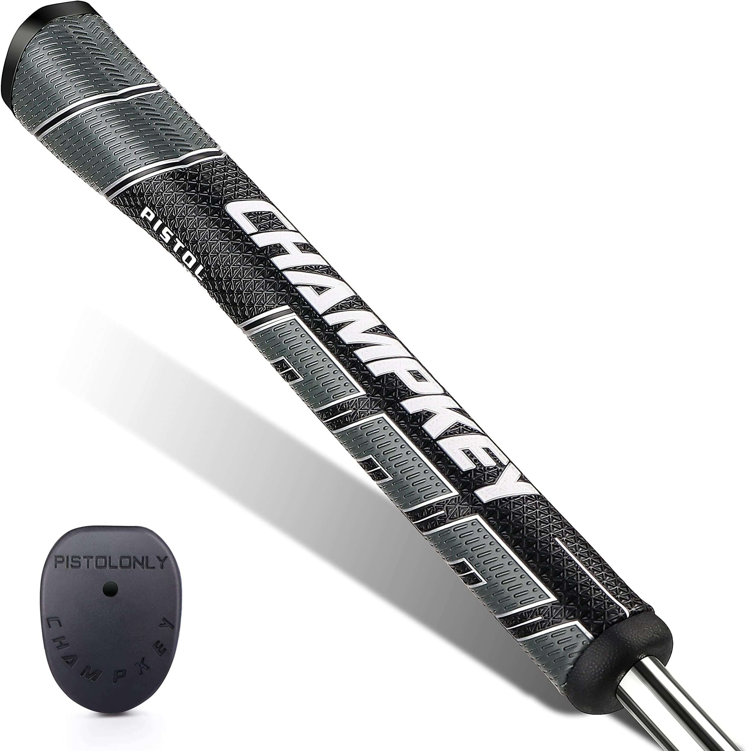CHAMPKEY Premium Pistol Golf Putter Grip | Lightweight and Comfortable Golf Grips | Advanced Texture Control and High Feedback Golf Putter Grips
