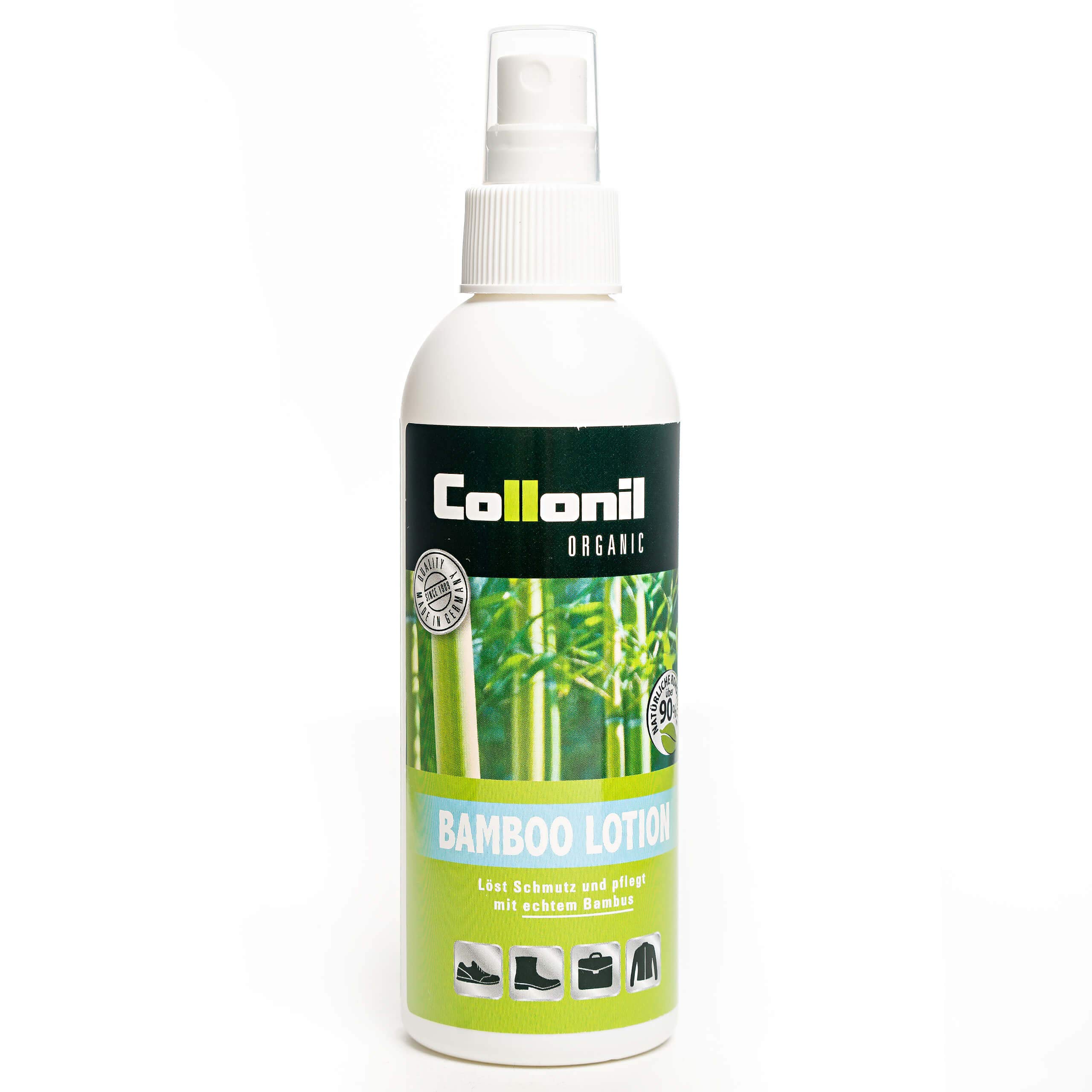 CollonilOrganic Bamboo Lotion, Shoe Care Cleaning 200 ml Transparent