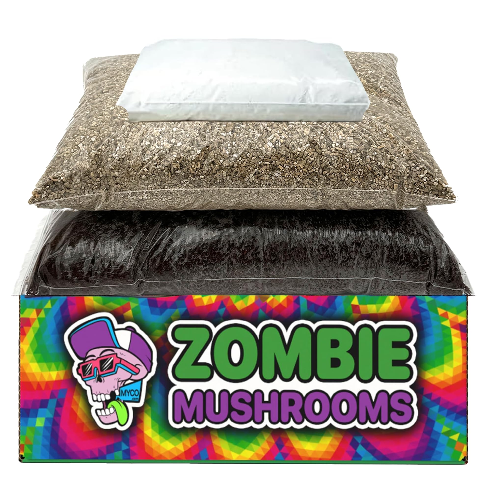 Amazon.com : Zombie Mushrooms CVG Mushroom Substrate Bag, 5lb Mega