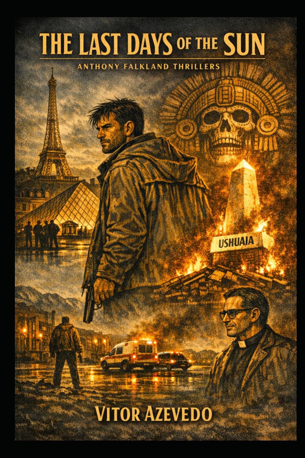Graphic Novel "The Last Days of the Sun": AI Comics Version (The Series of Silence – Thrillers Starring Anthony Falkland)