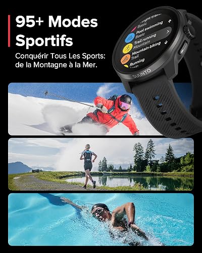 SUUNTO Race S Montre de sport GPS, écran AMOLED 1.3"avec 95+ modes sportifs - 7
