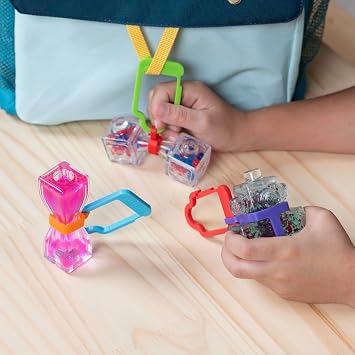 Goliath Fidget Blox 3 Pack with Backpack Clip | Sound, Touch, Vision Sensory Fidget Toys | from The Makers of Jelly Blox | Safe & Reliable | Ages 5+