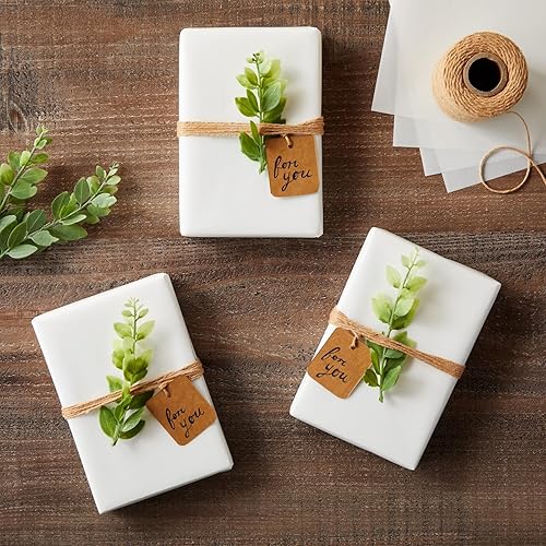 Miniatura 3 de Bright Creations Glassine - Hojas de papel de calco para obras de arte, hojas de piel de cebolla glassine sin ácidos para manualidades, 8.5 x 11