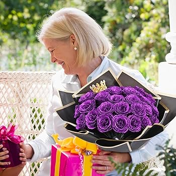 Amazon｜Waipfaru グリッターローズブーケ、DIYフェイク