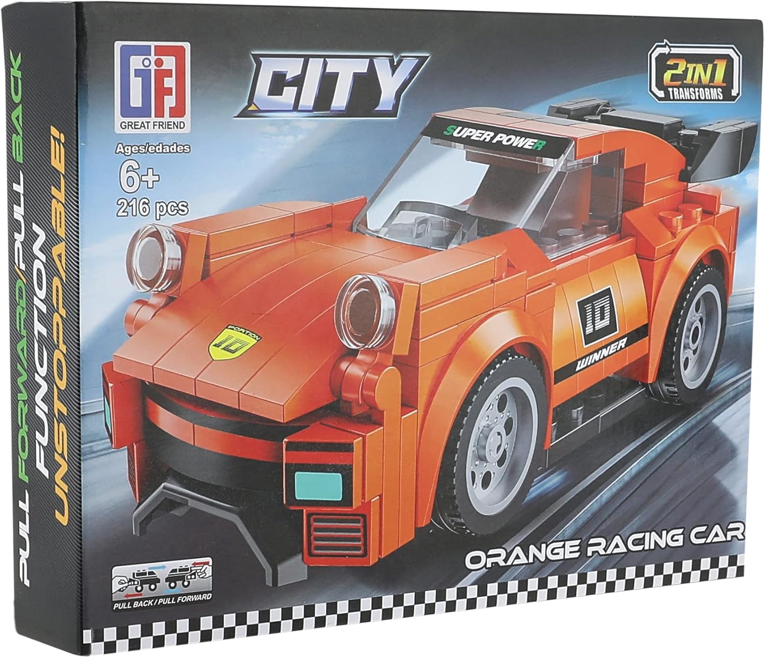 JACK SPRATT blocks 216pcs boy toys, girl toys, birthday gift, Christmas ...