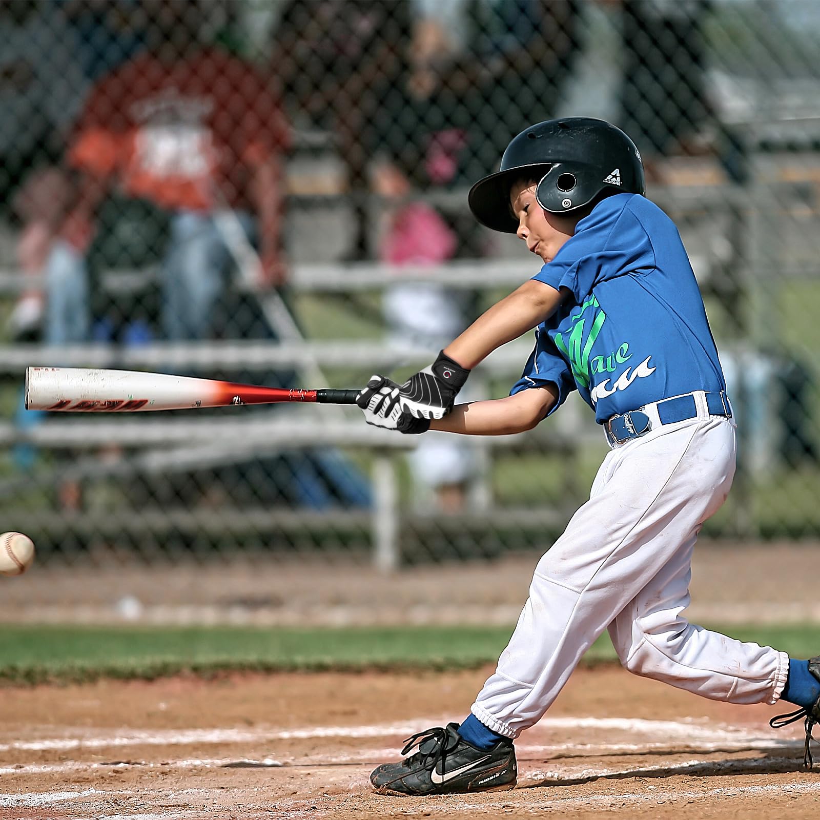 Youth Baseball Batting Gloves,Kids Super Grip Softball/Teeball Gloves for Boys and Girls