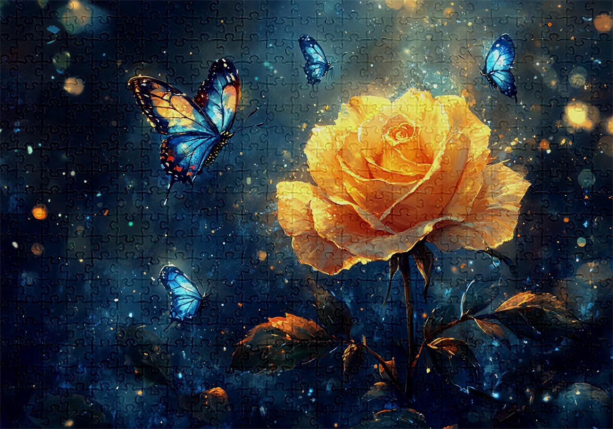 Puzzle 3000 elementów kwiaty puzzle dla dorosłych różowe 122 x 81 cm unikalne rzemiosło klasyczne 3D drewniana układanka do rodzinnych gier biznesowych, układanka do samodzielnego wykonania nawet do